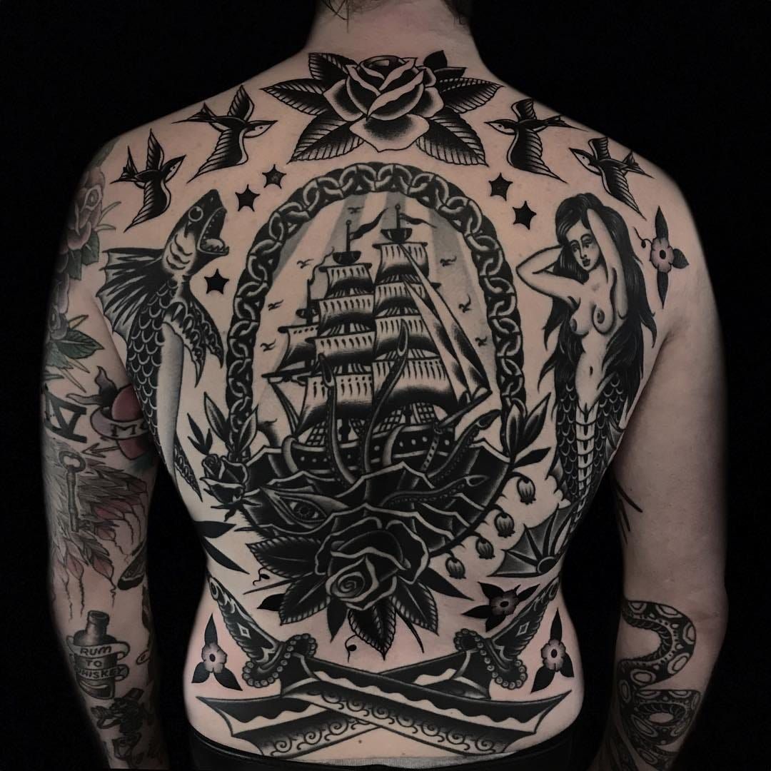 Maroon 5s Adam Levine reveals giant mermaid tattoo which took SIX months  to complete  Irish Mirror Online