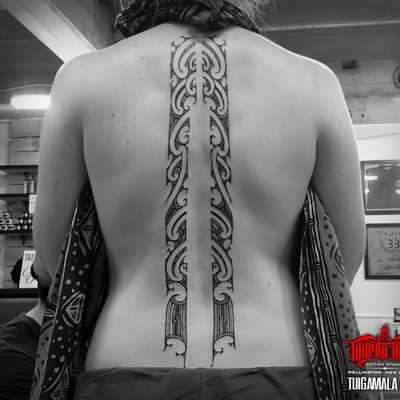 #freehand #maori #kirituhi spice piece #female #tattoo