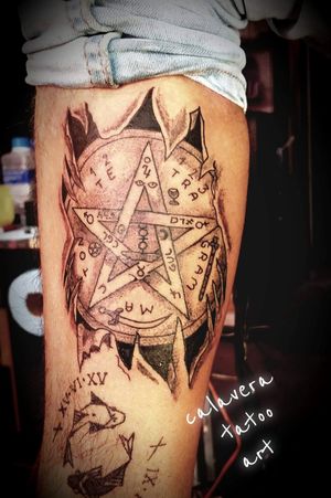 Tattoo by calavera tatoo art