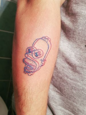 Homero.Primer tatuaje.