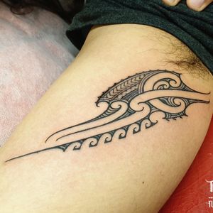 #freehand #smallkin #maori #kirituhi #tattoo