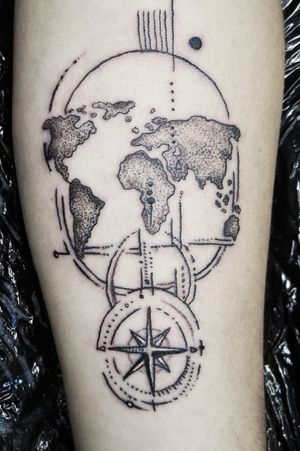 Map tattoo