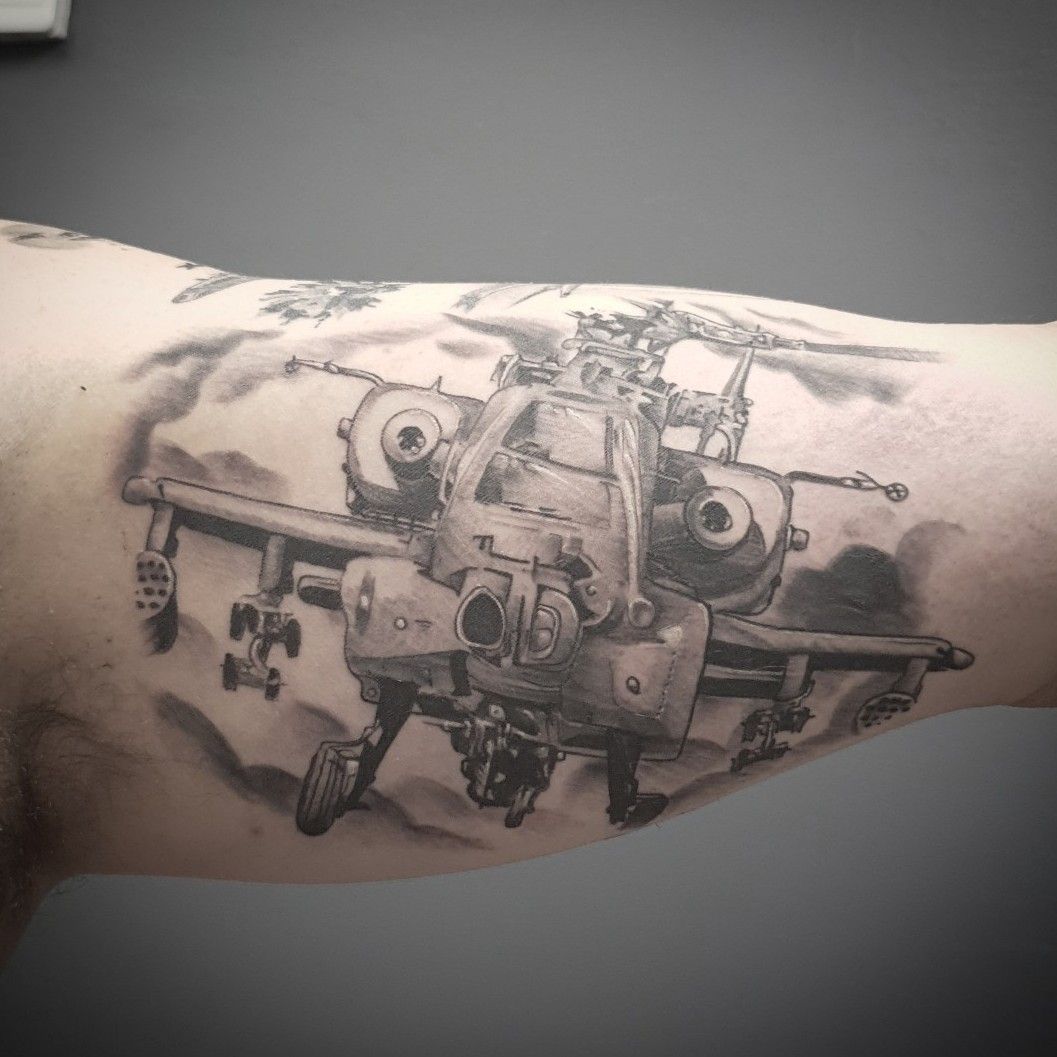 Details 73 apache helicopter tattoo  incdgdbentre