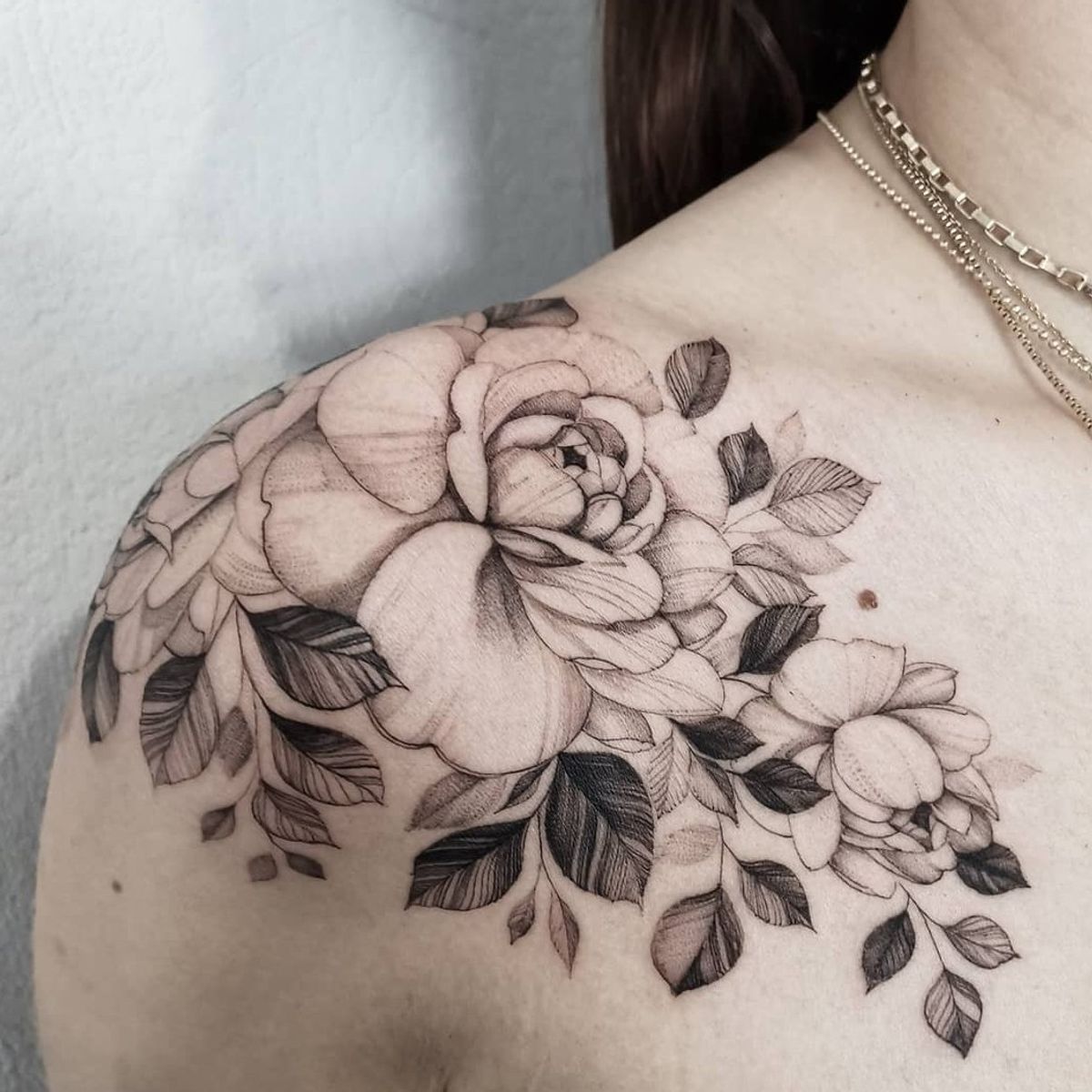 Tattoo uploaded by Dorota Masalska • Flower #finelinetattoo # ...