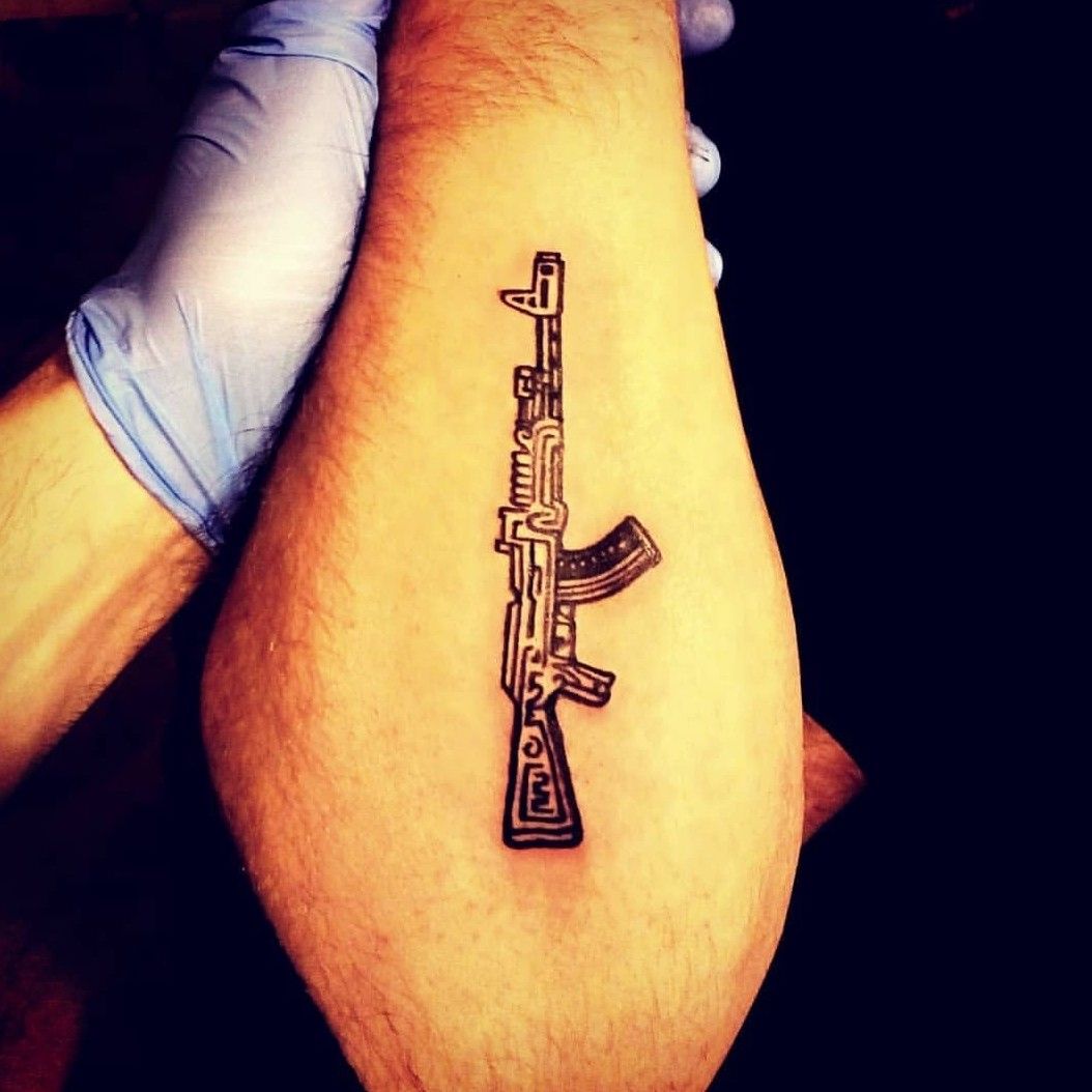 AK47  Tattoo Tradicional  a photo on Flickriver