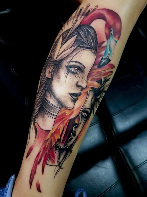 Flash tattoo