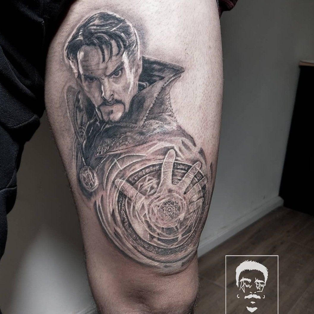Doctor Strange tattoo  Avengers tattoo Weird tattoos Tattoos
