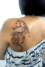 Horse design. #horsetattoo #tattoo