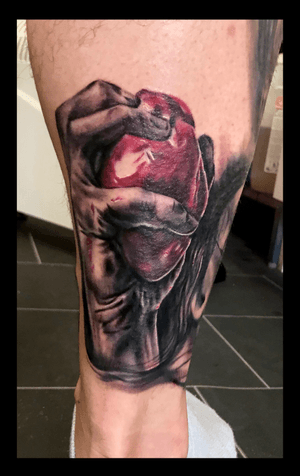 Part of calf tattoo sleeve done by our realistic artist Ivan Yovkov. Book is open for June & July