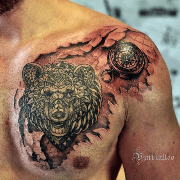 Tattoo from art stubio master