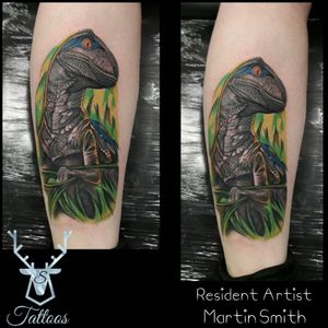 Raptor tattoo for Claire's leg sleeve 