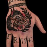 Hand tattoo by Austin Maples #AustinMaples #horsetattoo #handtattoo - Top 10 Cities to Get Tattooed In #SanFrancisco #tattooidea #tattoo #tattooart #vacation #travel #top10 #top10cities #gettattooed