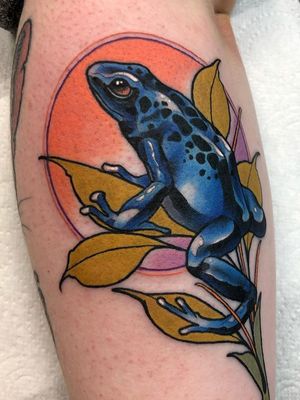 Frog tattoo by Rizza Boo - Still Not Asking For It: Red Point Tattoo does global tattoo flash event - #RedPointTattoo #StillNotAskingForIt #tattooflash #tattooflashevent #RizzaBoo #womensempowerment #solace