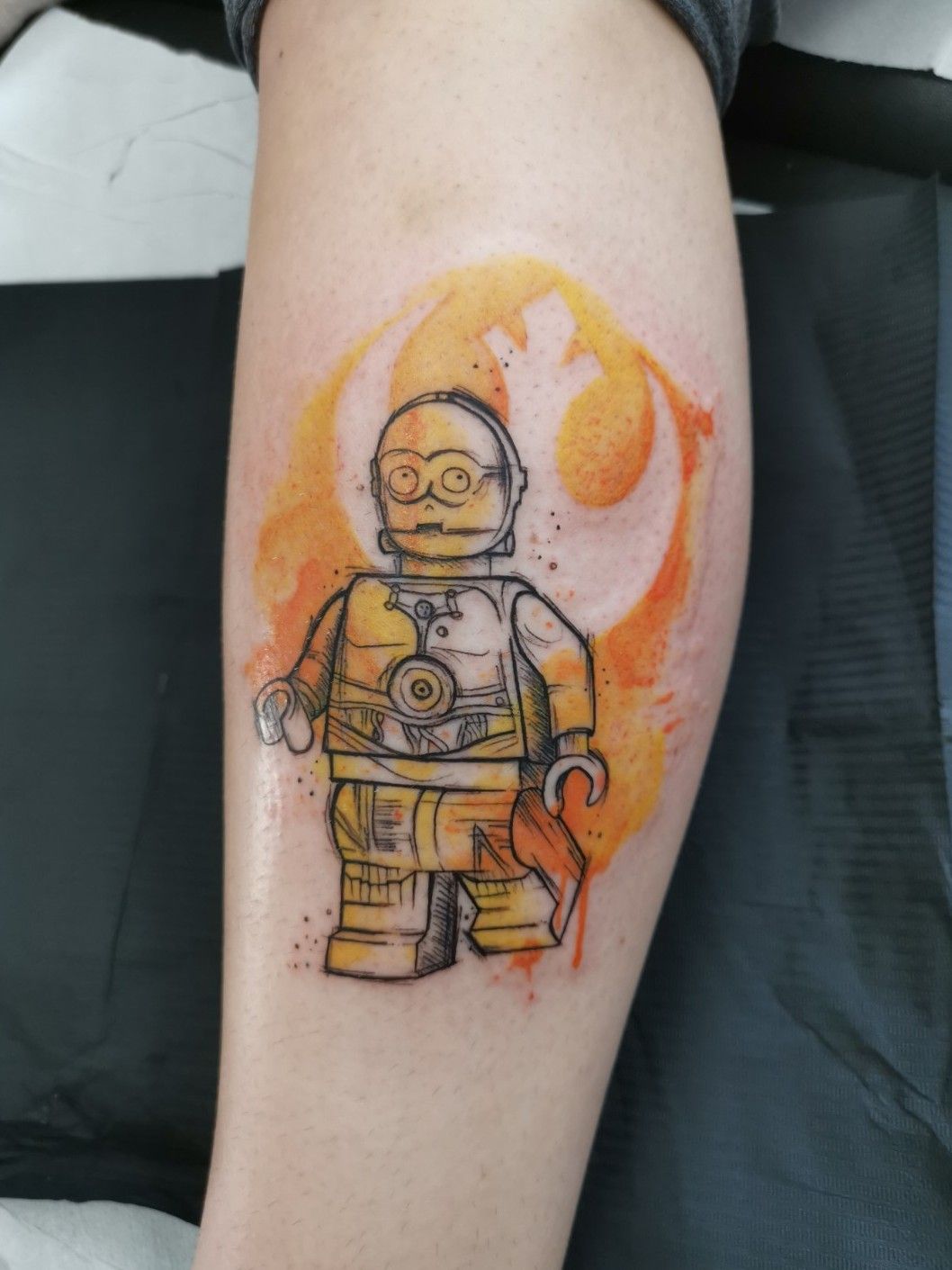15 Lego Tattoos That Will Make You Go Everything is Awesome  Tattoodo