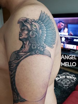 Primera sesión!!!Tatuaje realizado por nuestro artista Ángel Mello 