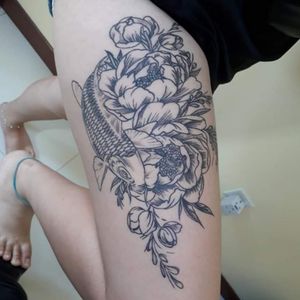 Tattoo by dnj bodyart studio