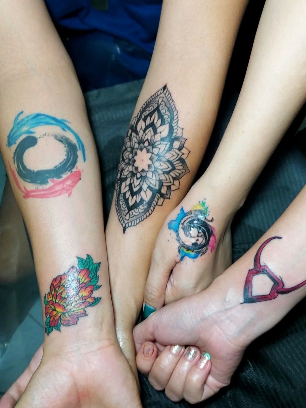 Friendship Tattoos To Inspire Ultimate Squad Goals  Tattoodo