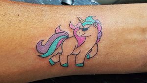 Unicornio tatto Cliente satisfecho 