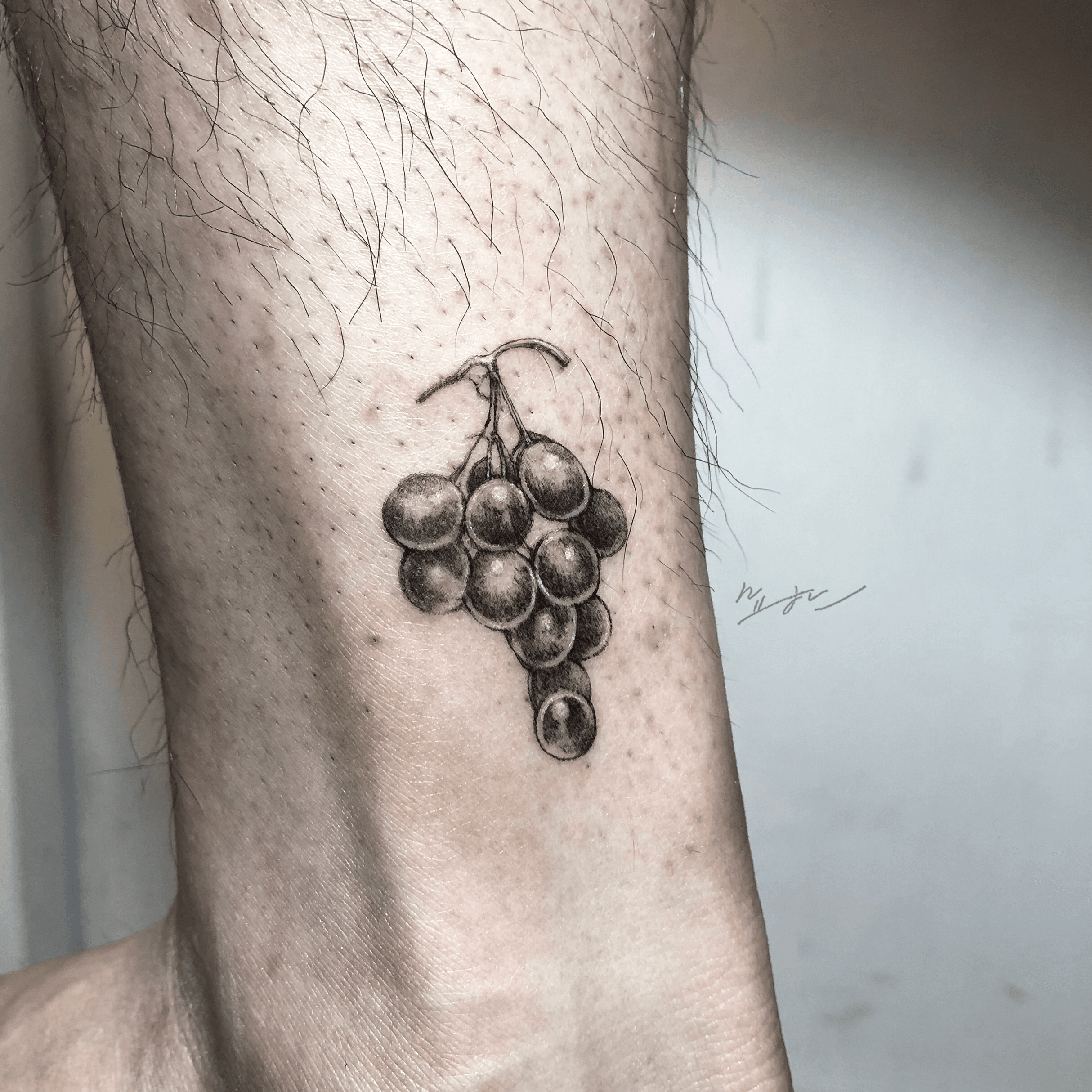 grape vine tattoo