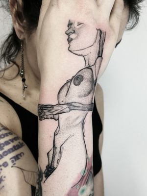 Dead girl by Egon Schiele#tattrx #tattooitalia #tattoo #inkedgirl #ink #inked #avantgardetattoo #avantgarde #contemporarytattooing #tttism #blackwork #blackworkers #egonschiele #onlyblackart #onlythedarkest #btattooing  #iltatuaggio  #art #artist #taot #sketchtattoo #btattooing #onlyblackart #schiele #blxckink #equilattera #blackworkerssubmission #blacktattooartist #inkstinctsubmission