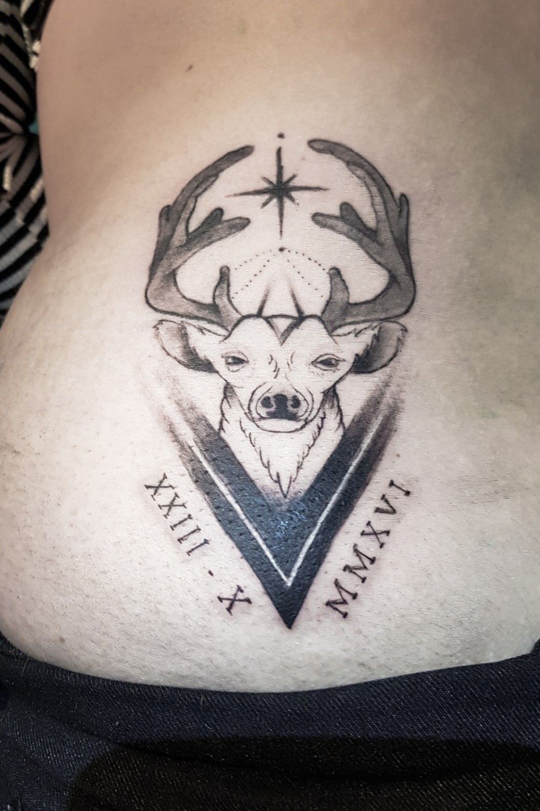 Tattoo uploaded by Jaser Tattoo • #tatuaje #blackandgrey #venado