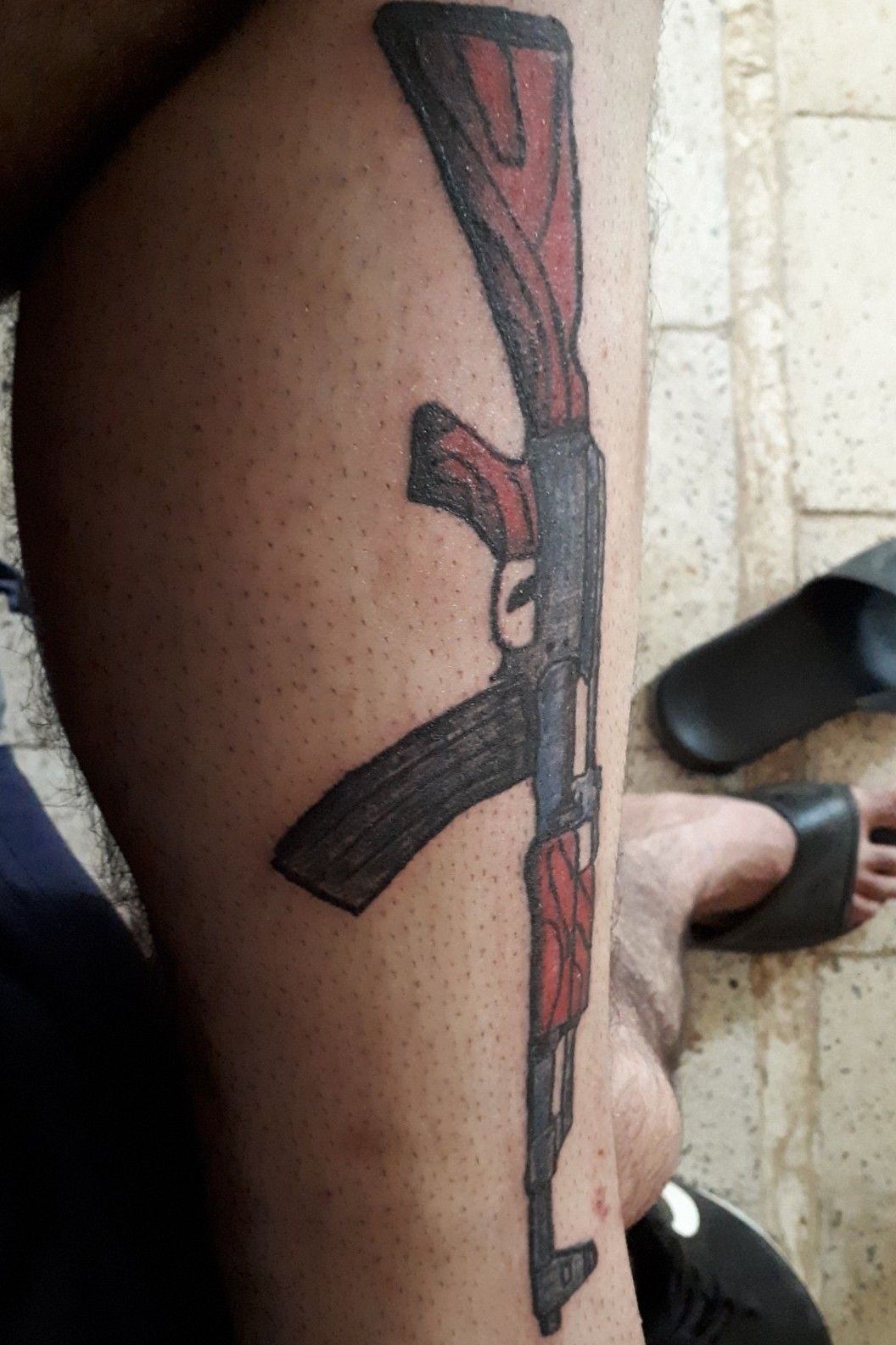 Singhaa Tattoo Studio  AK 47 GUN TATTOO ARTIST  singhaaworld  singhaatattoos     BOOK YOUR APPOINTMENT DM OR WHATSAPP  7426011169  Home Services Are Available Near By Your Place 