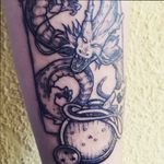 Tattoo by @Samfarfan (+34684178546) #details #tattoo #tatuaje #inked #sketchtattoo #sketch #lineworktattoo #dragon #dragontattoo #madrid #madridtattooartist #madridtattoos #dragonball #goku #manga #comics #geektattoo #tattooed #design #ilustration