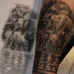 Tattoo by Hdaib ink jordan tattoos
