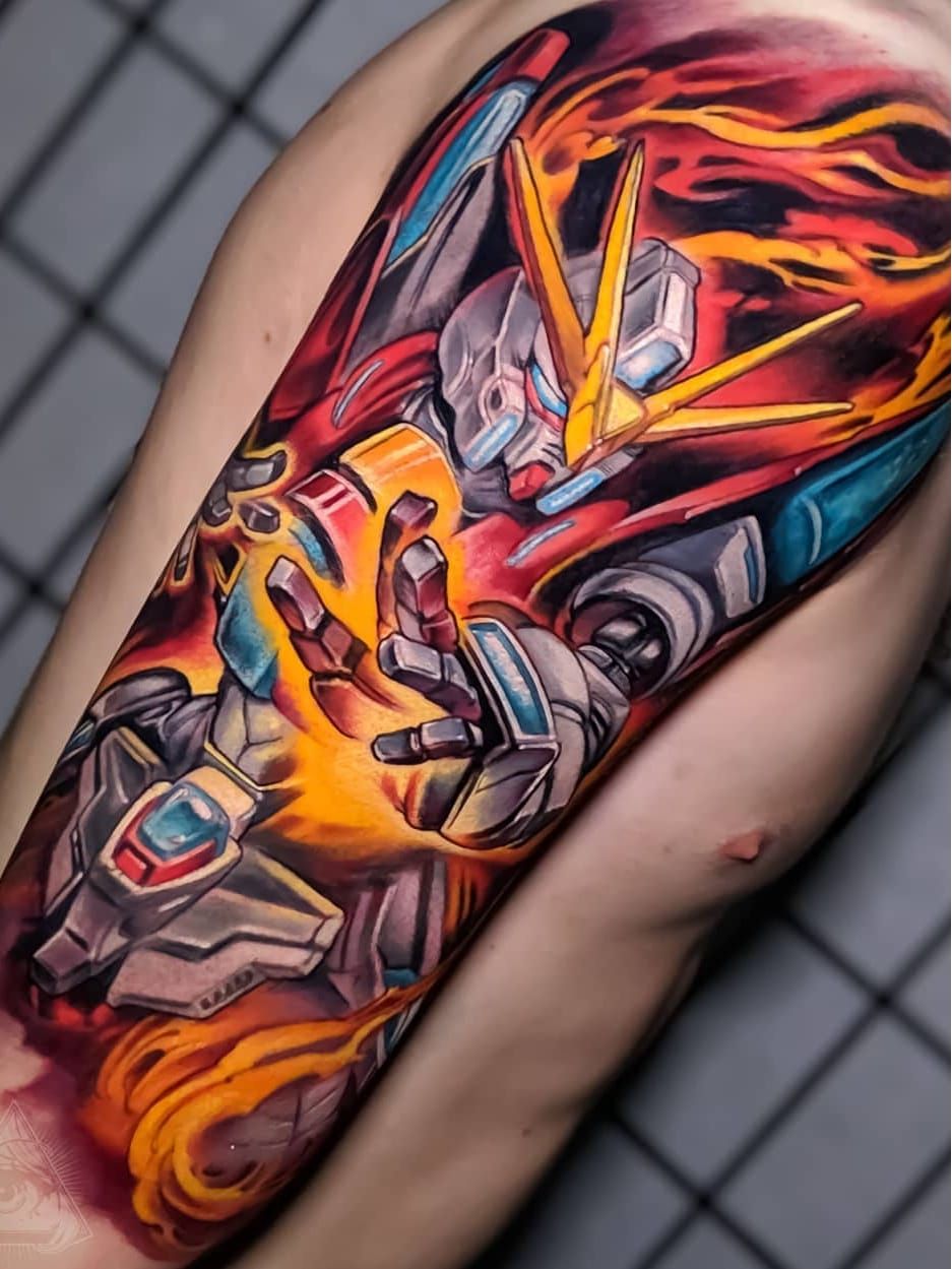 30+ Anime Tattoo Design Ideas Featuring Iconic Characters - 100 Tattoos
