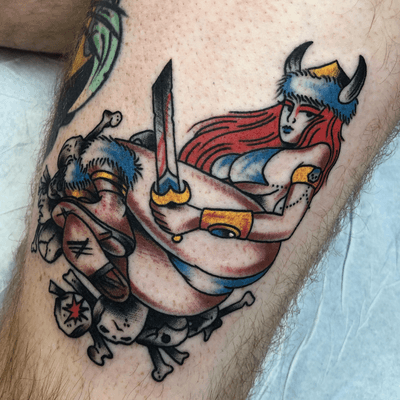 #DaveBorjes #daveborjestattoo #cimmerian #barbarian #barbarianpinup #vikingtattoo #viking #pinup #pinupgirl 