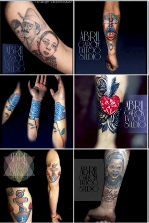 Tattoo by Abril Garcia Tattoo Art Studio