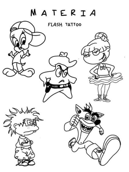 Flash tattoo