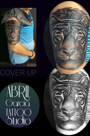 Cover up tattoo 2 sessions