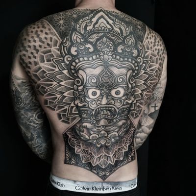 Awesome 3d tiger tattoo #tigertattoo #3dtattoos #chesttatt…