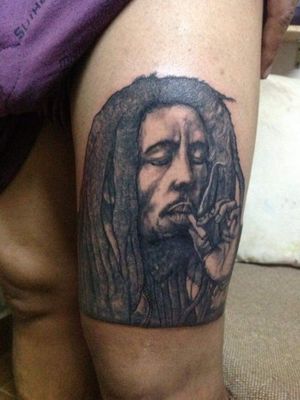 Bob marley tattoo