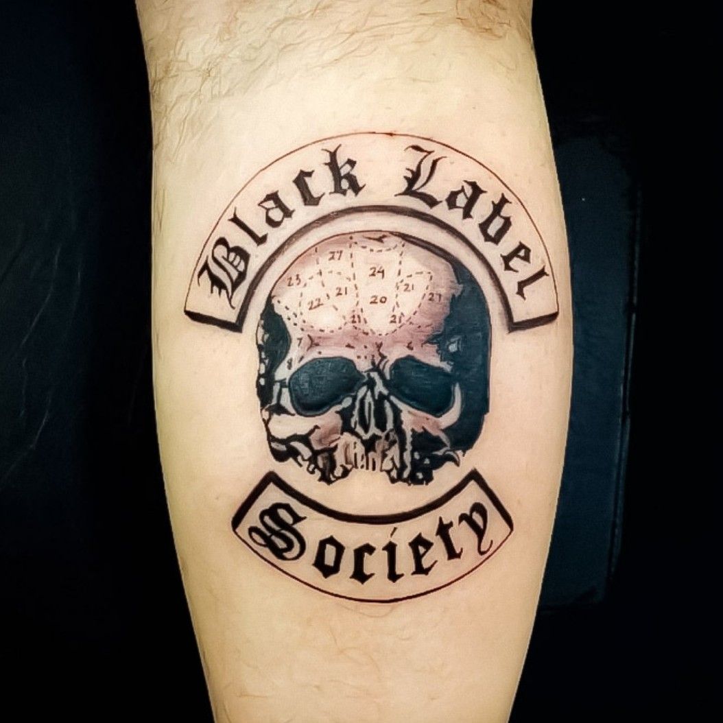 Tattoo uploaded by Graham Henderson  Cowboyblack label society mafia   Tattoodo