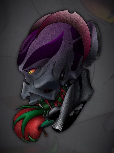 #devil #tattooartist #idea #apple #digitaldrawing #digitalart #art #painting #illustration #pic #mechanic #sketch