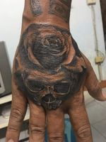 #skull and rose tattoo#