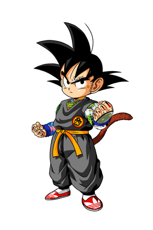 Goku piece i did playing around and learning new way on the ipad, this was awesome to do! 