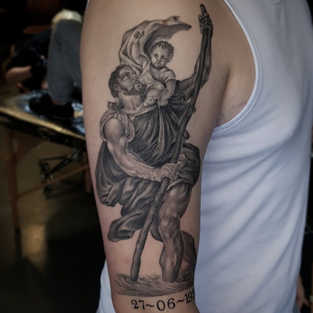 Latest St christopher Tattoos  Find St christopher Tattoos