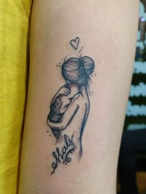 A#Mom and Baby##Respond tattoo#