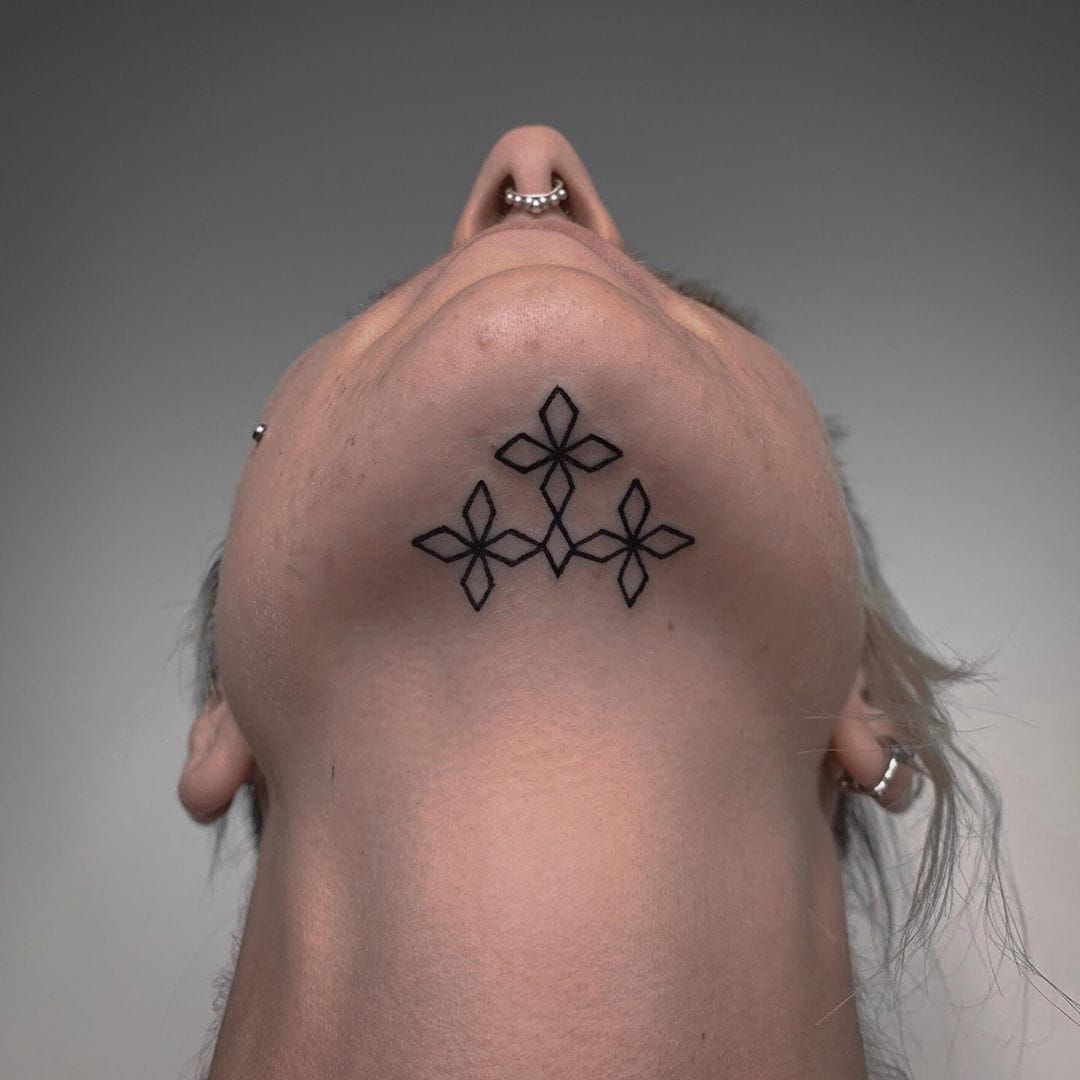 55 Unbelievable Under the Chin Tattoos