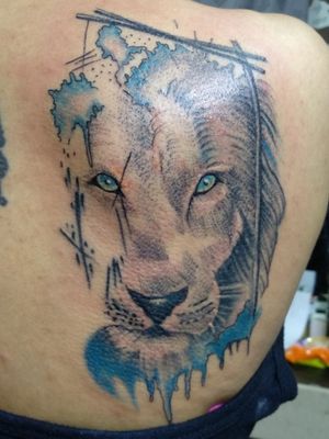 #lion tattoo##Respond tattoo#