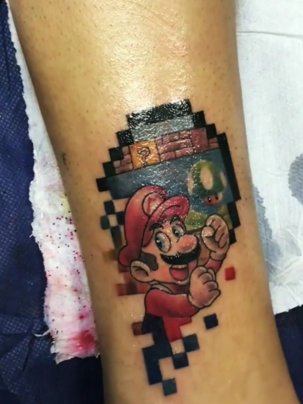 Twitter 上的RamónCioffi gt Mario Bros tattoo ink art  httpstcoKsuDnZkhiy  Twitter