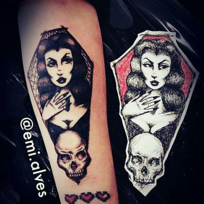 gothic vampire tattoo designs