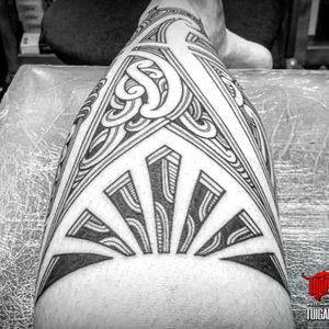 #freehand #maori lower leg sleeve.