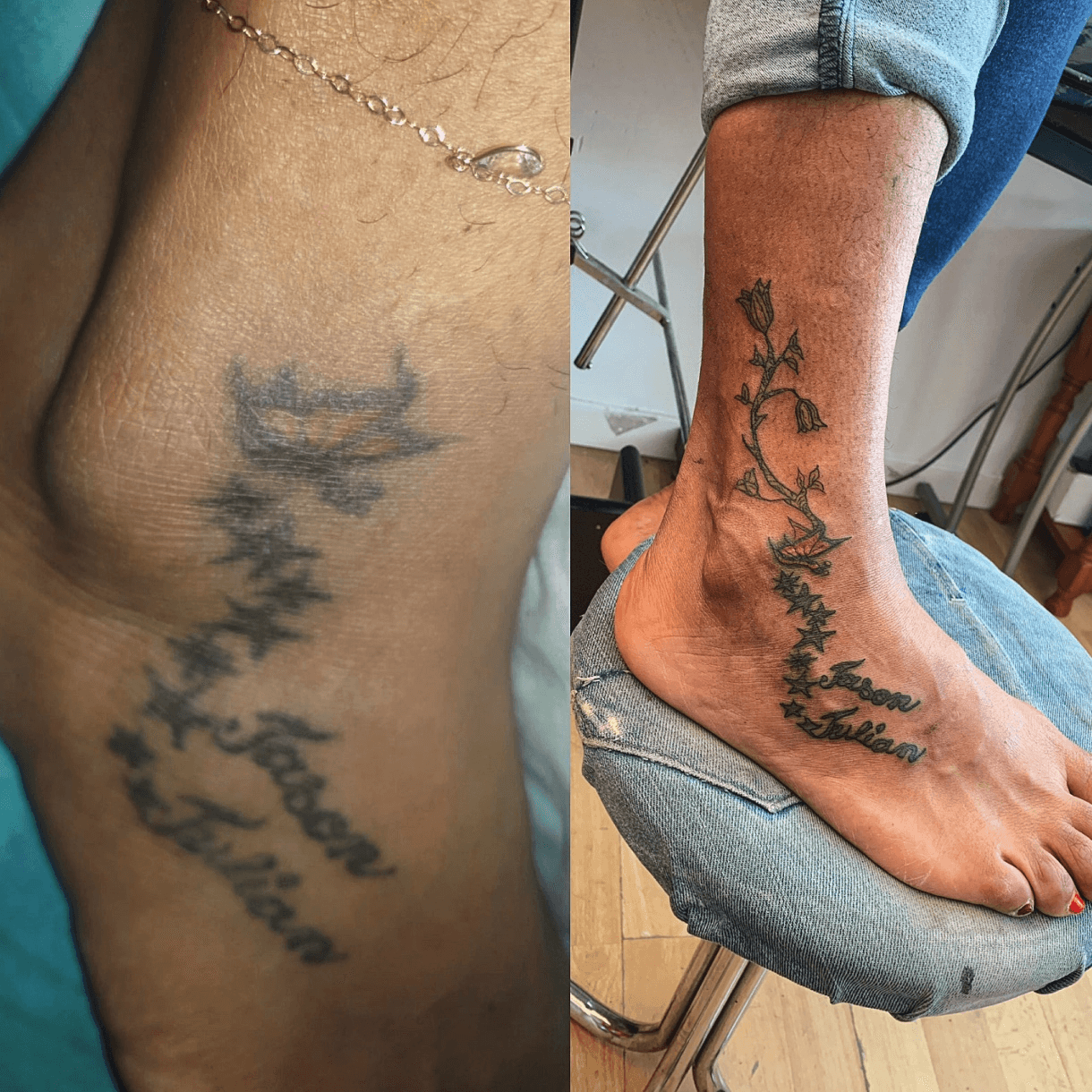 Is it possible to get a foot tattoo on the inner arch without severe fading   Quora