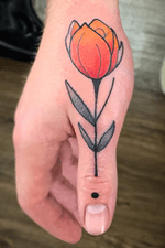 Little Tulip on the Thumb 