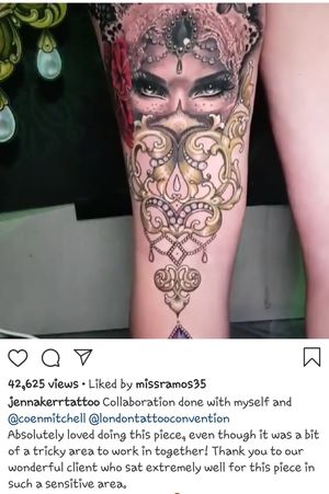 This is the most beautiful tattoo I ever seen 😍🥰😍🥰😍 how pretty is this 💜 jenna your a amazing tattoist 👍🥰 I would love this 🤩🤩🤩 