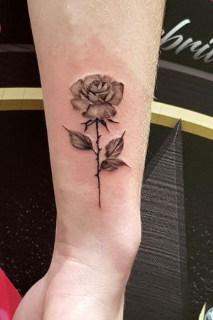 Fun With Needles by Kevin at celebrity ink rose only 7cm 